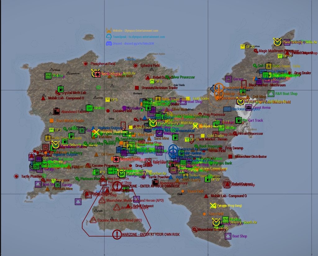 The proud nation of Altis. Settled by Phoenicians, Greeks, Romans, Ottomans, The British, and finally, Olympians.