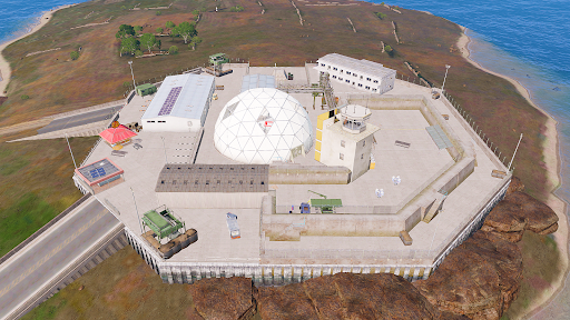 A bird's-eye view of the Altis Penitentiary.