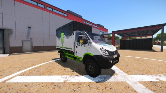 Monster Box Truck