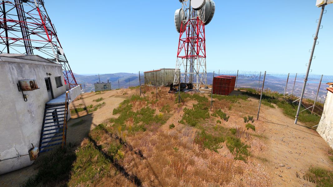 A shot of the radio tower