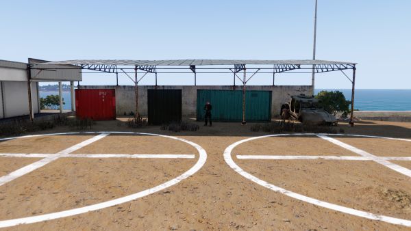 Airfield south of Neochori.