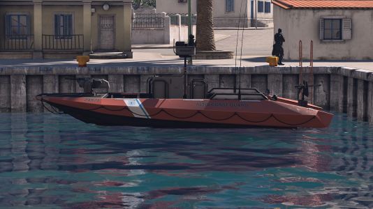 Coastguard Speedboat Skin