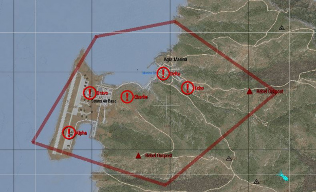 The Airbase Holdout conquest map.