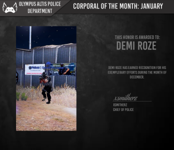 Corporal of the Month