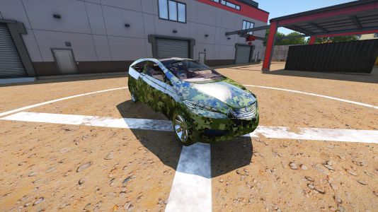 Digital Green Hatchback