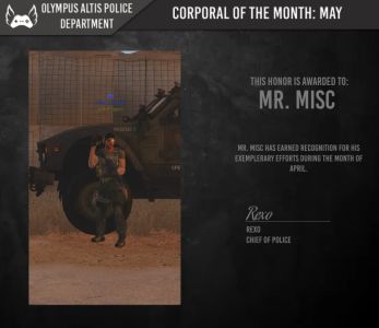 Corporal of the Month