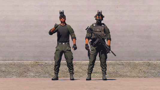 SRT Combat Fatigues (AAF)