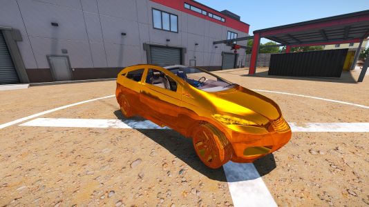 Amber Vehicle Finish