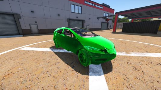 VR Green Vehicle Finish
