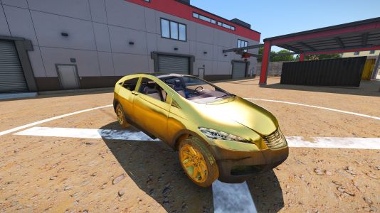 Gold Vehicle Finish