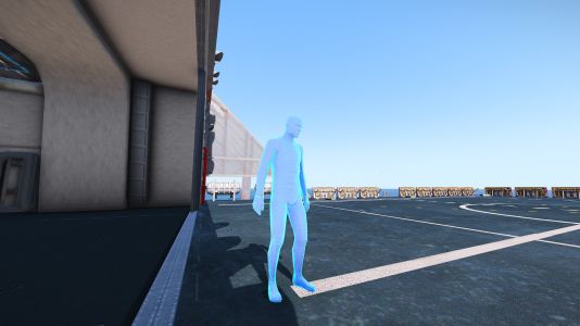 Blue Full Body VR