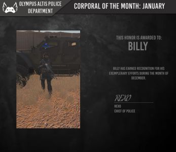 Corporal of the Month