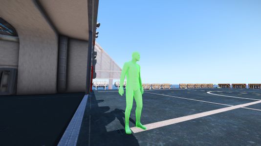 Green Full Body VR